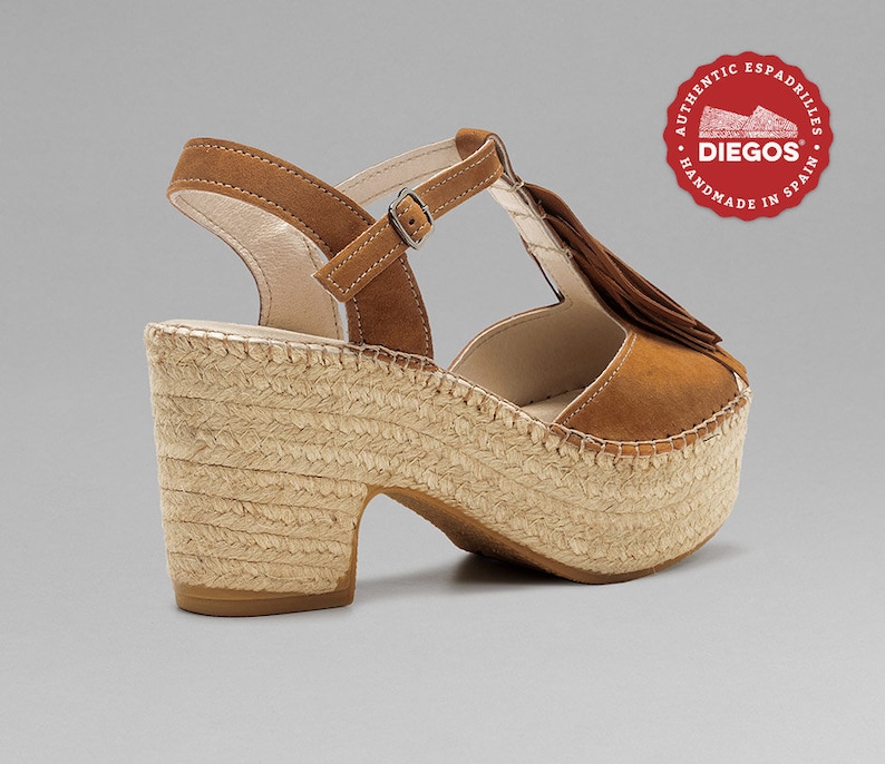 Espadrilles High Heel Platform Rope Soles | Made in Spain | Make Your ...