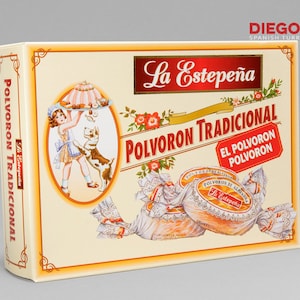 Classic Polvoron made in Alicante, Spain | Polvoron, Marzipan, Chocolate | The perfect Christmas treat | Just arrived from Spain - NEW
