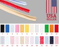 15mm Large DOUBLE fold bias tape made in Spain - Ships from NY - ideal for face masks - 100% Cotton - Bias binding, sewing accessory - New