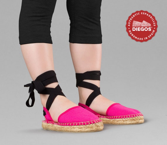 identificatie Uitpakken Nadenkend Encanto espadrilles gemaakt in Spanje Veter enkelbandje - Etsy Nederland