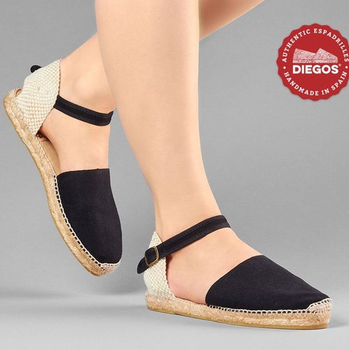Diegos® Classic Flat Ivory Lola Espadrilles Shoes Hand Made - Etsy