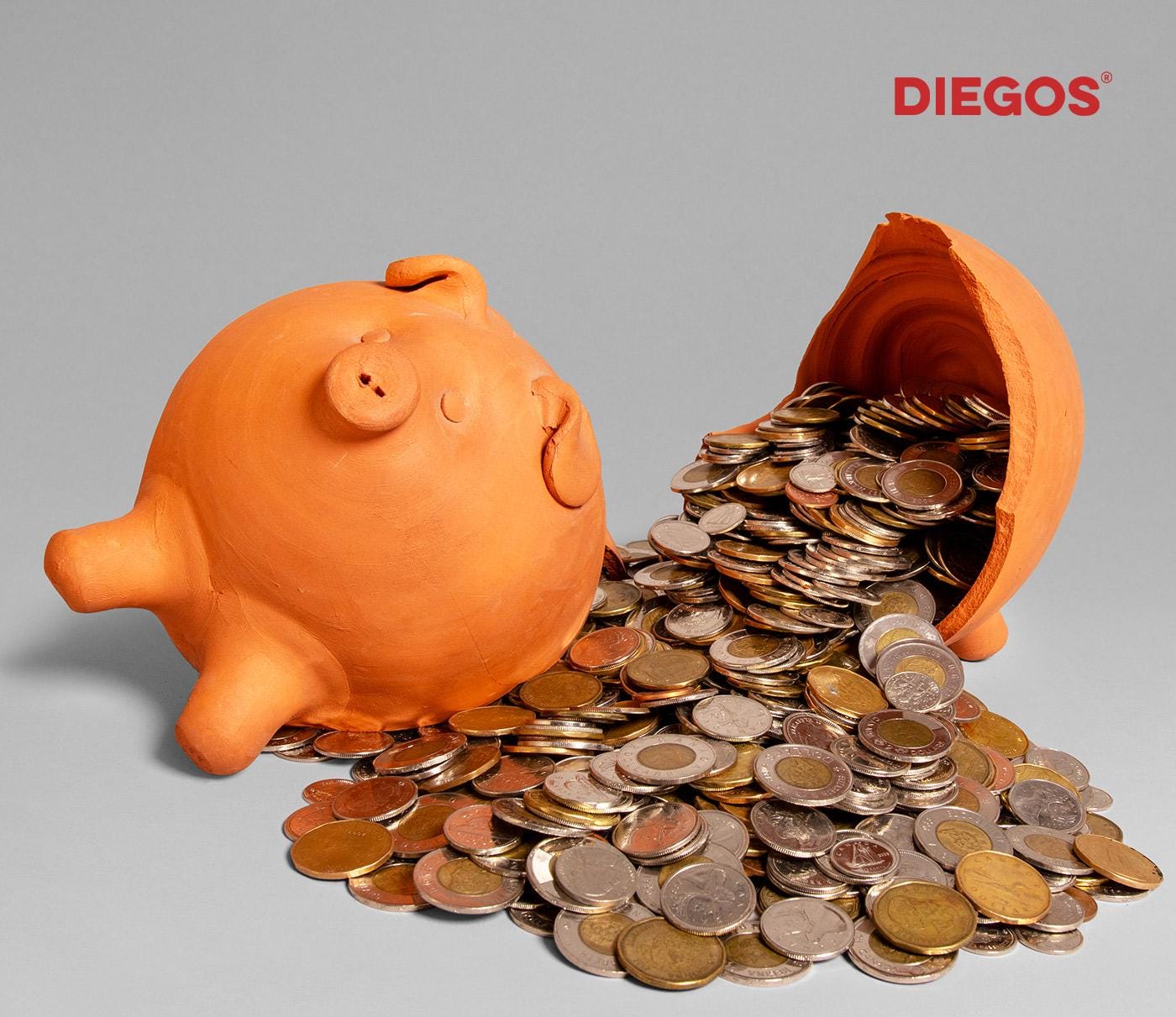 Original Piggy Bank - Must break to open | Handmade in Spain | No