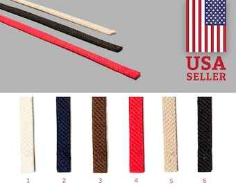 Italian elastic band | 0.7cm wide (0.27") | perfect to make masks | Thick, narrow and very solid elastic band  | Sold by the meter