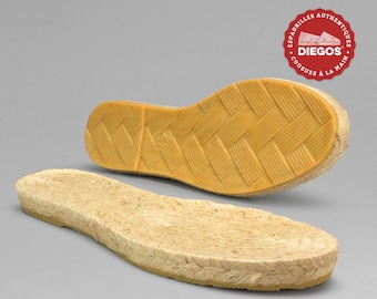 Espadrilles flat curved rope soles | for Woman  | Made in Spain | Make your own espadrilles |  insoles optional | Ships from NY