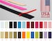 1.5cm - 0.6'  Cotton Twill Ribbon made in Spain | Ideal for making the tie ribbons of masks | Many colors available | We ship from NY 