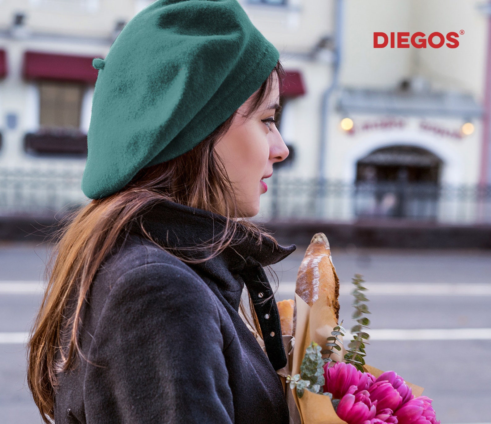 Black French Basque Beret for Adults One Size Fits All Etsy