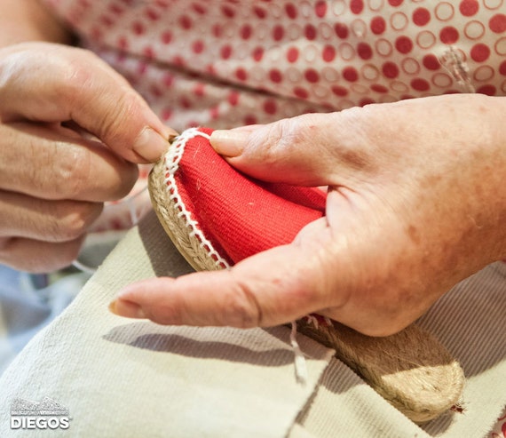 Espadrillas rosse hotsell