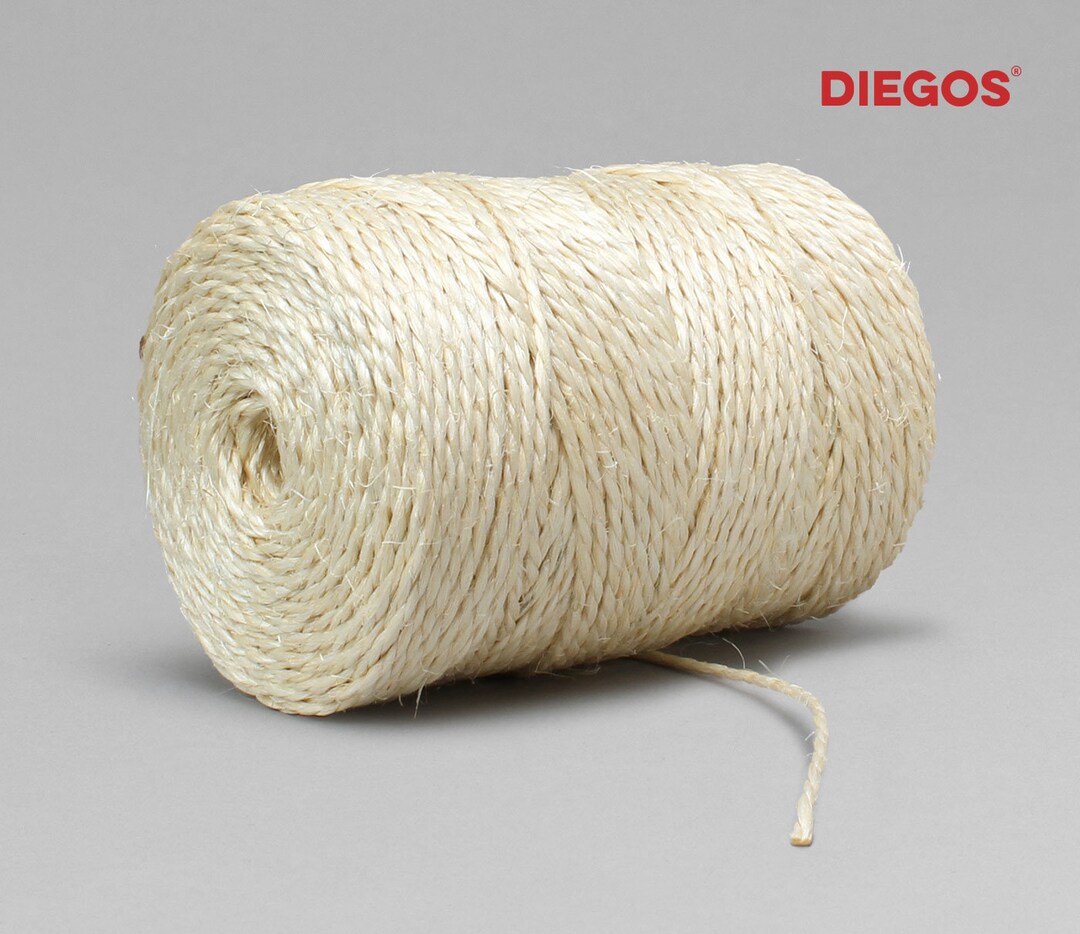 Spanish SISAL 2mm Rope Strong and Versatile Used to Sew the Inside of