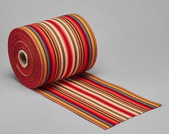 Traditional cotton Selvedge canvas made in Spain | Originally used to make original espadrilles | 5.9” (15 cm) wide canvas
