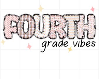 4e leerjaar PNG - potloodstrik PNG - preppy strik PNG - leraar vierde leerjaar png - leraar Coquette png - schattig terug naar school sublimatieontwerp