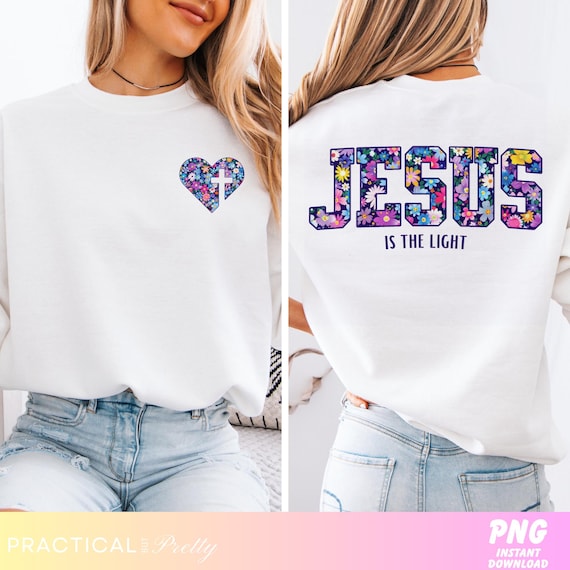Jesus Loves You PNG | Hallelujah Christian Artwork | Sacred Heart PNG Design | God is Good PNG | Boho Christian png | Fruit of the Spirit