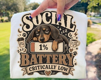 Grappige anti-sociale worsthond, moeder, png | Teckelliefhebber Snarky humorontwerp | Sarcastisch retro hondenliefhebberscadeau | Weiner Dog Doxie Mama, png