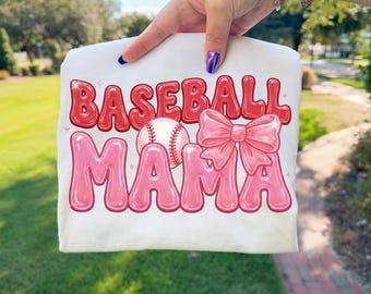 Gummy Baseball Mom PNG für Baseball Sweatshirt | Kokette Jelly Candy Tball Mama Baseball Saison PNG | Kawaii Gummibärchen Baseball Schleife PNG
