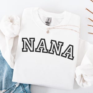 Nana SVG - Blessed Nana SVG - Nana PNG - Nana shirt - Nana sweatshirt - Cut files for Cricut - Silhouette