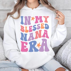 Nana SVG - Blessed Nana SVG - Nana PNG - Nana shirt - Nana sweatshirt - Cut files for Cricut - Silhouette