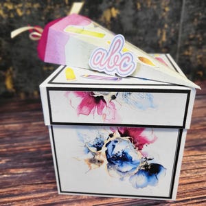 Explosionsbox zur Einschulung