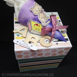 Explosionsbox zur Einschulung Bild 1