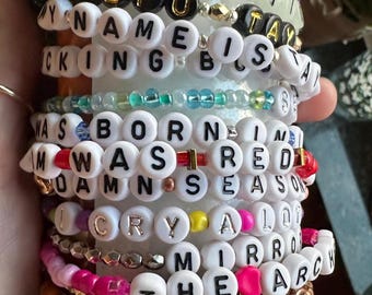13 pack Eras Tour Friendship Bracelets for Swifties