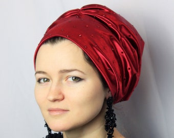 Turban Grace Series, Evening Wear (Already With Volumizer! No Need to Put On Bobo Underneath!)