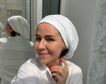 Breathable Summer Beret for Women. Lightweight Beret for Her. Natural Cotton Materials. Gift for Her. Beret comes in Two Stylish Design.