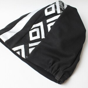 Stylish Black Slouchy Hat with Silver Parts for Women