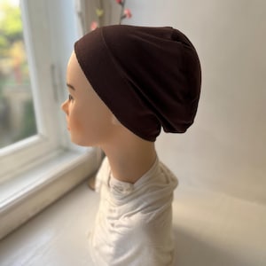 Hat after chemotherapy with volume for women