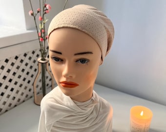 Invisible Classical Bobi, Bobo Shaper Hat.  Volumizer for Tichel and Turban. Grip After Chemo with Natural Volume For Women