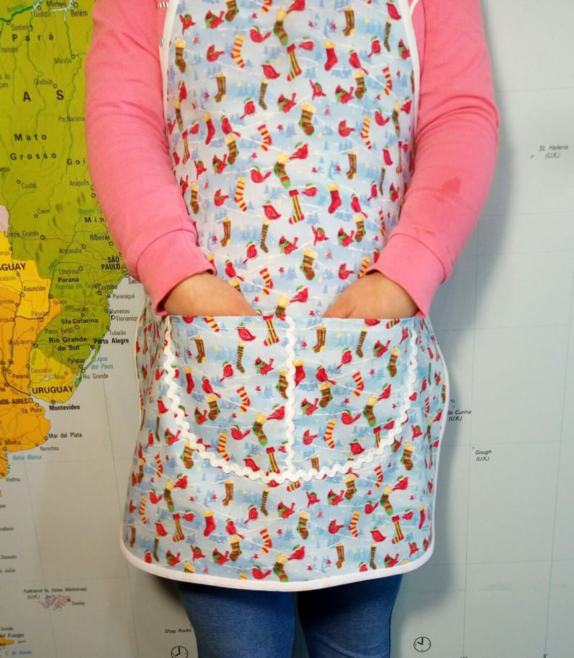 Montessori Apron&cuffs.apron 48 Years.apronturnup With Etsy