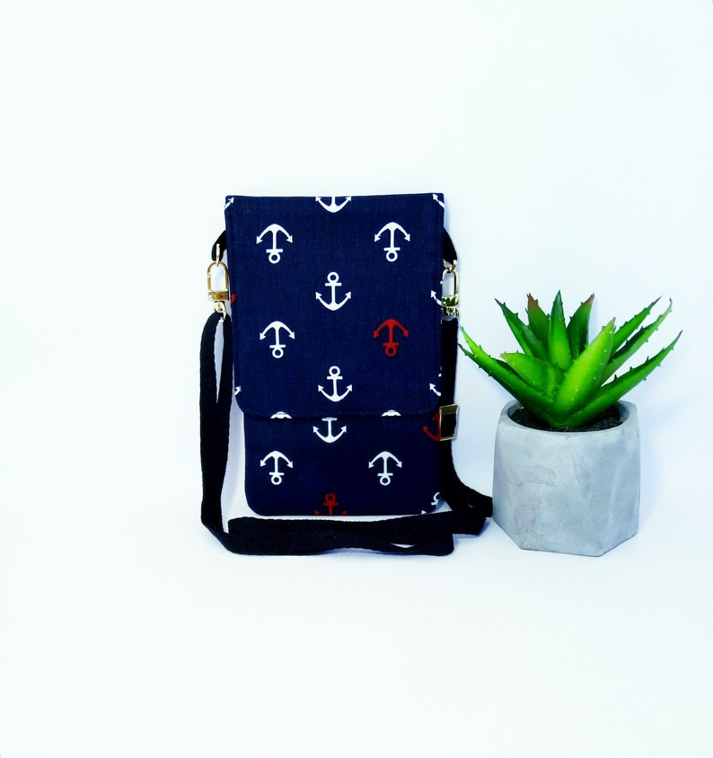 Small Travel Bag for Phone Cotton Bag Print Coral Reef Small Etsy