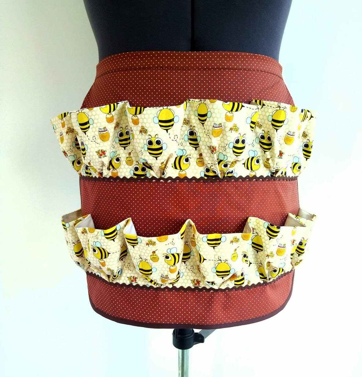 Green egg apron.Gathering apron.Adult egg apron.Chicken Etsy