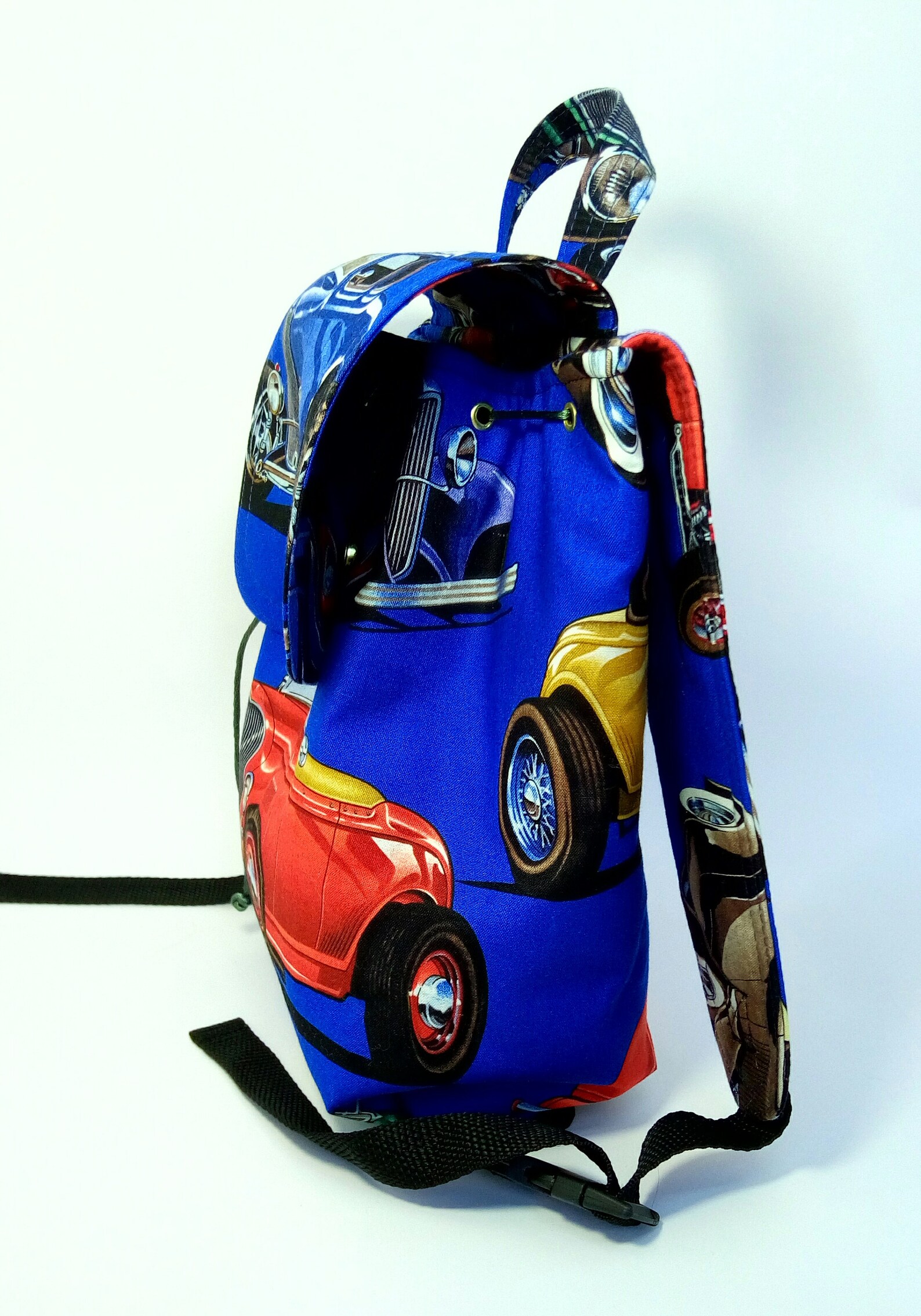 Cars Backpack.children Backpack.toddler Travel Bag.cotton Etsy