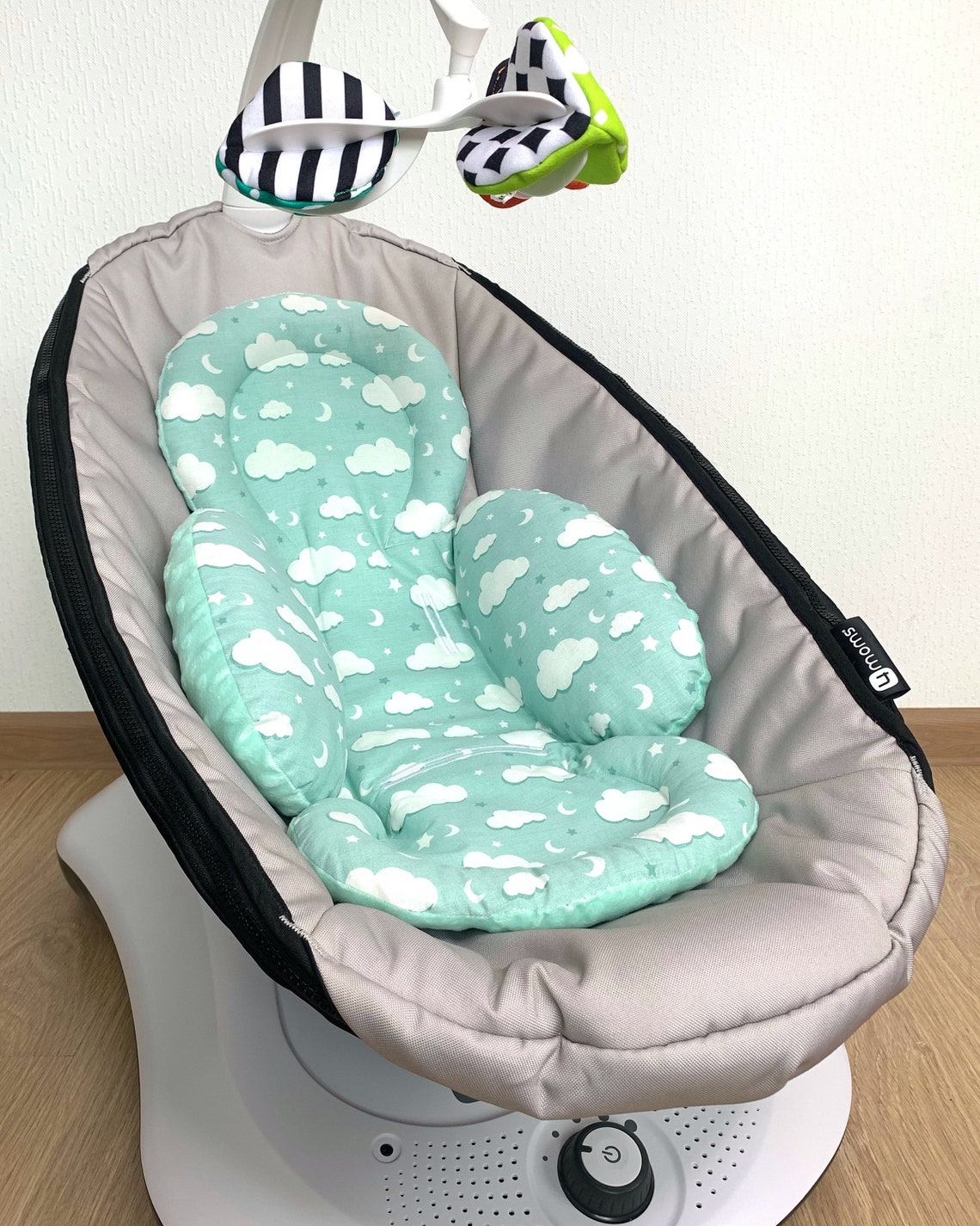 4moms mamaroo cotton infant insert Rockaroo cover Insert and Etsy