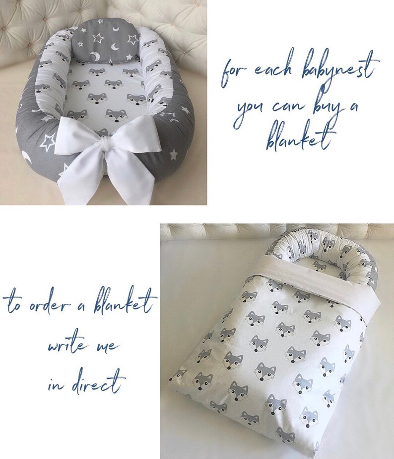 Baby Nest Sleeper Organic Baby Lounger Newborn Babies Bedding Etsy