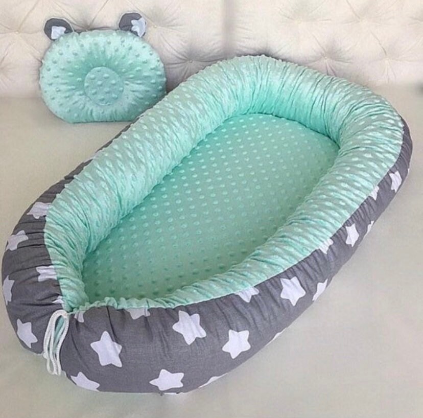 Infant cot Baby nest Organic Babynest Bed Newborn Etsy