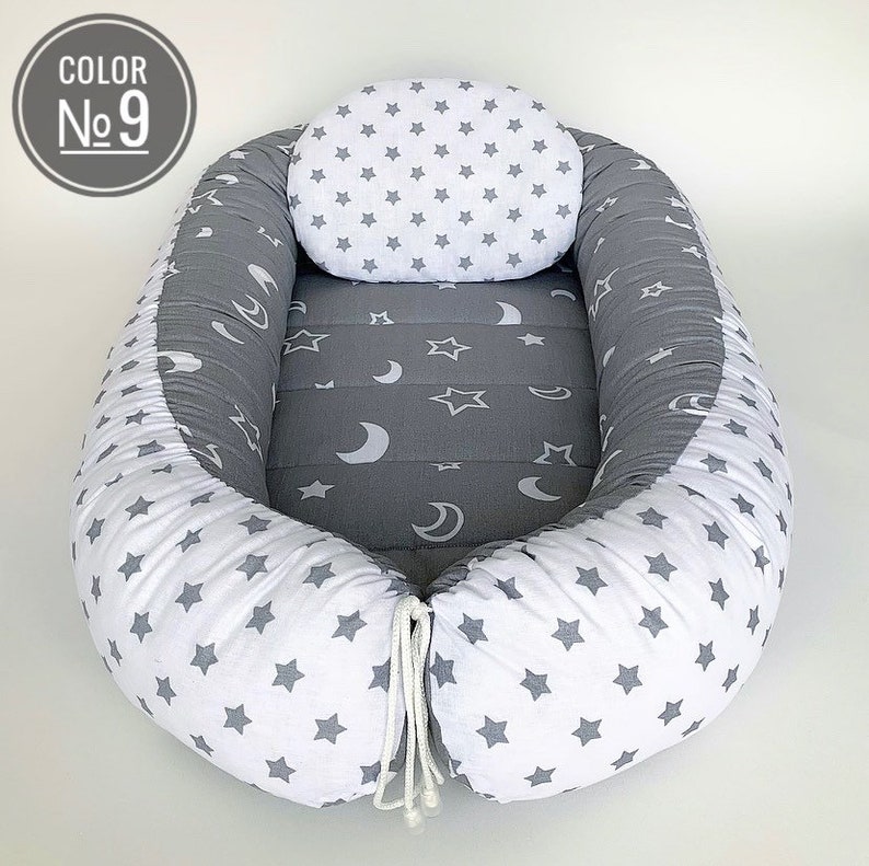 Baby sleeper Organic baby lounger Newborn lounger Etsy