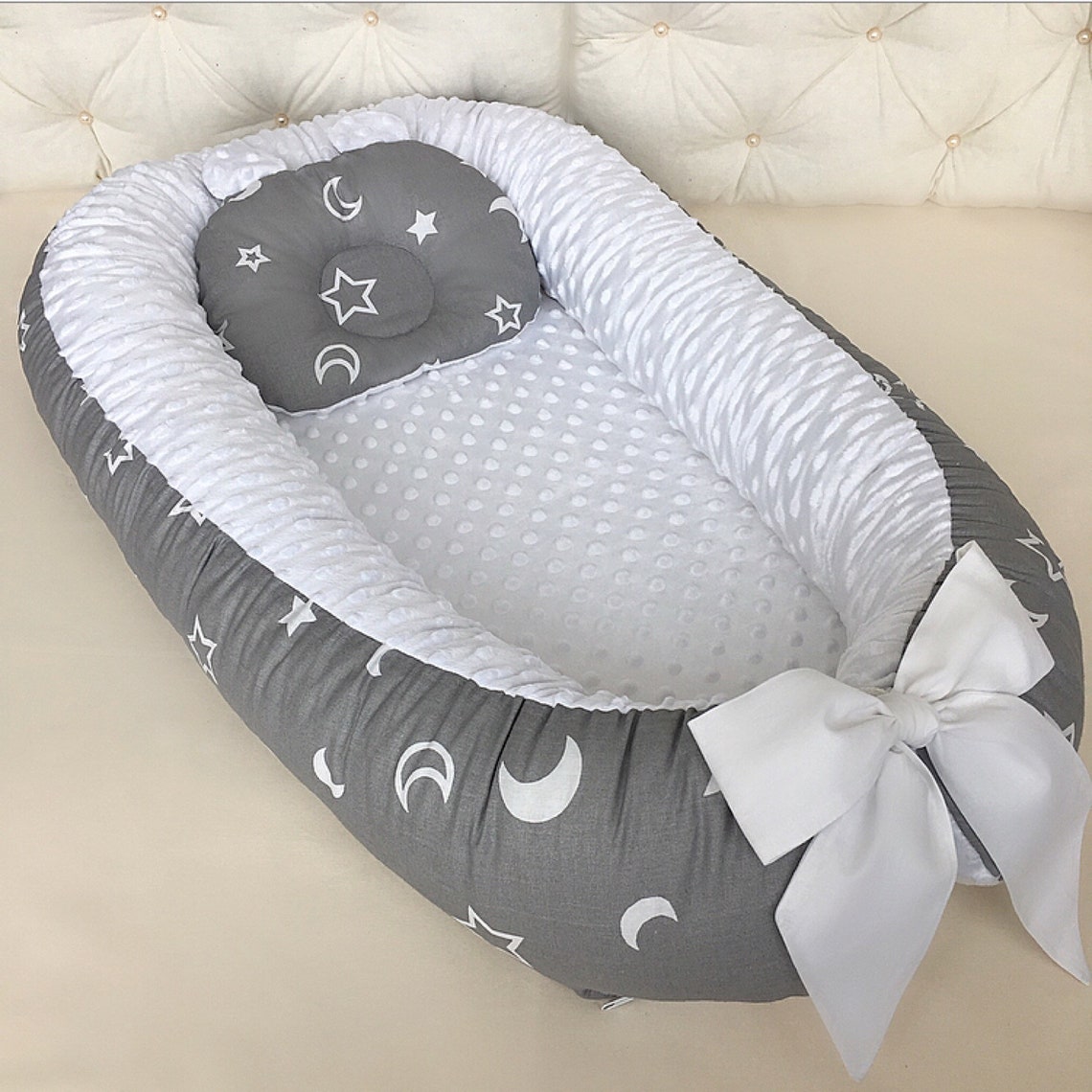 Baby nest sleeper Baby lounger Newborn nest Baby sleeper Etsy