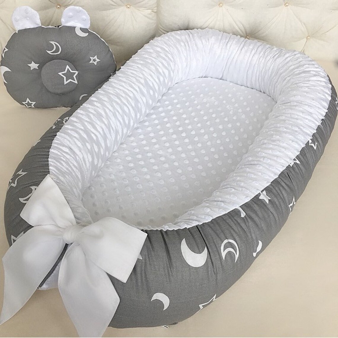 Baby nest sleeper Baby lounger Newborn nest Baby sleeper Etsy