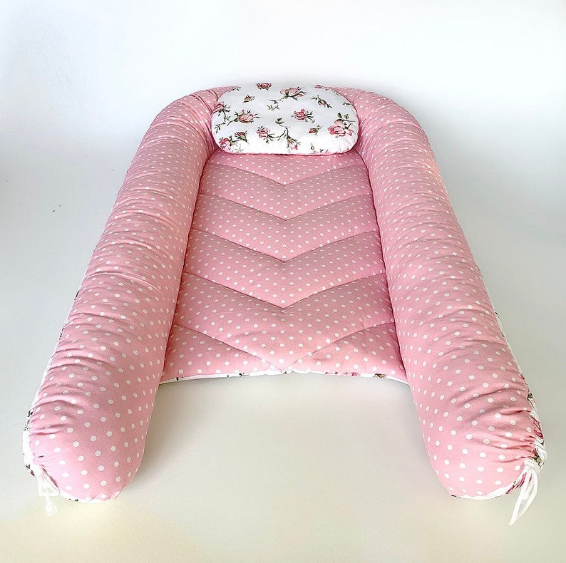 Baby Nest Newborn Baby Nest Bed Co Sleeper Baby Lounger Etsy