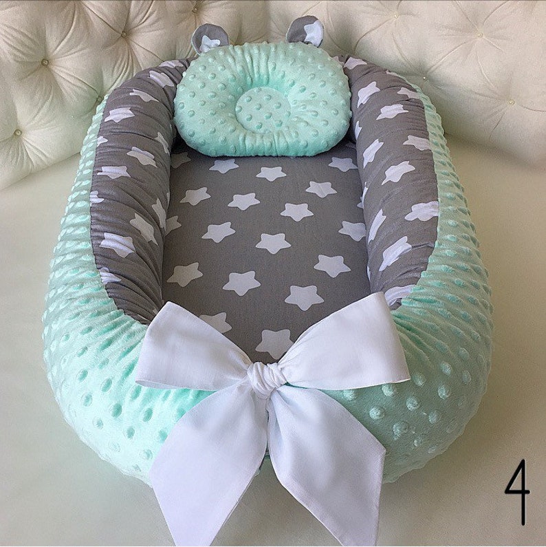 Infant Cot Baby Nest Organic Babynest Bed Newborn Etsy