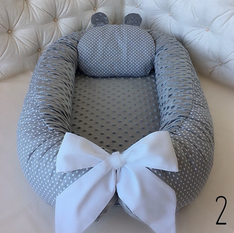 Infant cot Baby nest Organic Babynest Bed Newborn Etsy