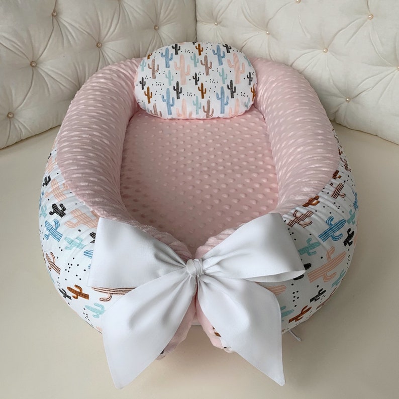Baby Nest Newborn Baby Nest Bed Co Sleeper Baby Lounger Etsy
