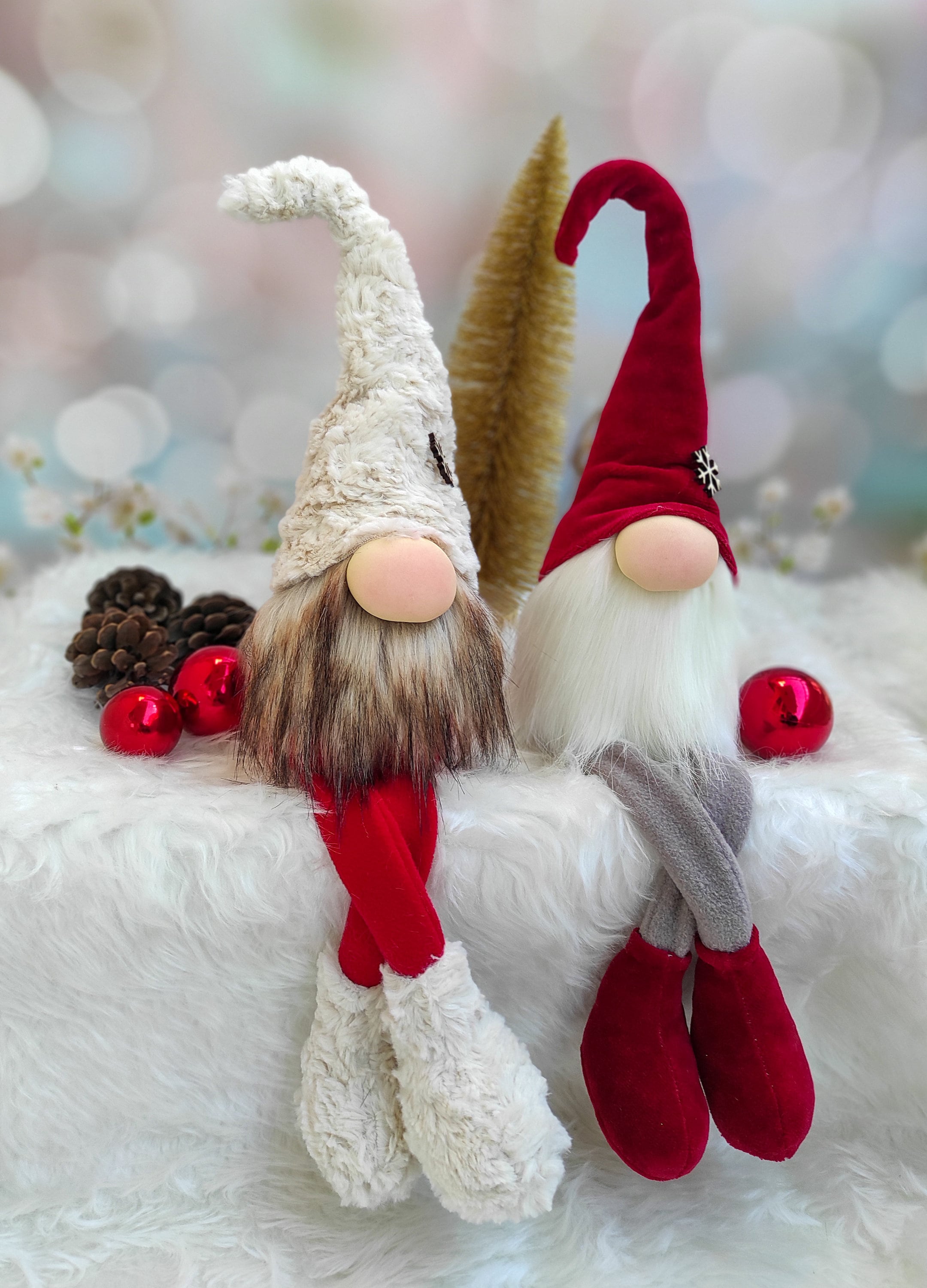 Pendaglio Angelo Vestito rosa - Decorazione per Albero di Natale - Mamo Non Mamo
