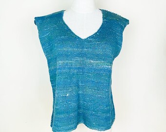 Hand-spun & Hand-knitted Designer Shawl (Made in Australia)
