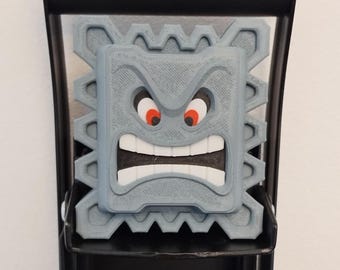 Thwomp Can Crusher Topper w/ Easy Mount Magnet | Super Mario
