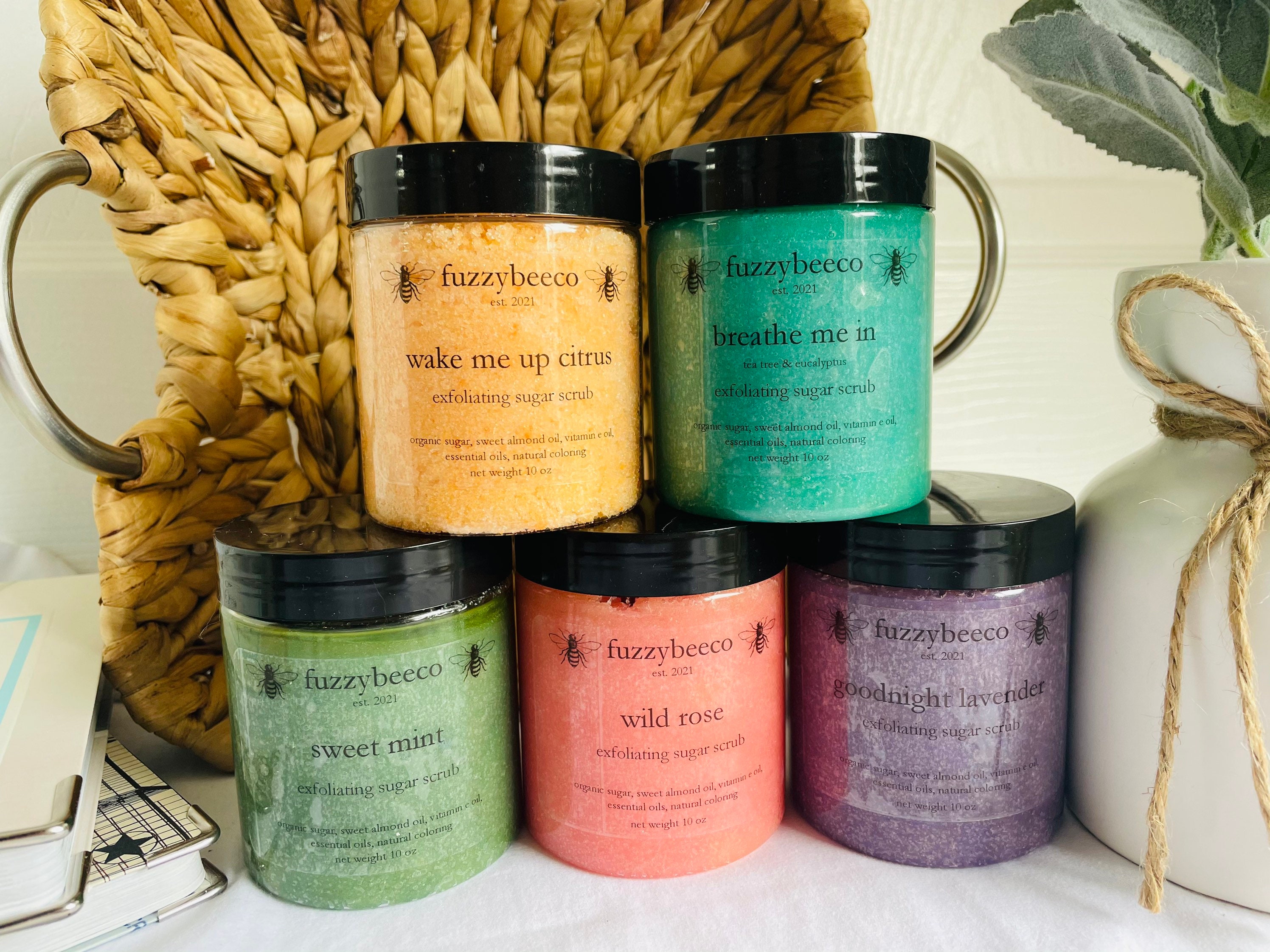 Exfoliating Sugar Scrub | Ultra moisturizing | Aromatherapy Spa Gift …
