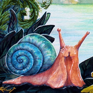 Sticker escargot