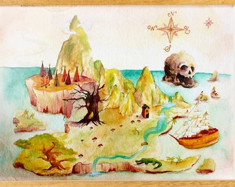 Peter Pan Map