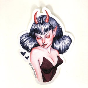 Adesivo del diavolo di San Valentino