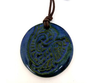Handmade Ceramic Pendant