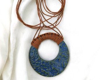Handmade Ceramic Pendant